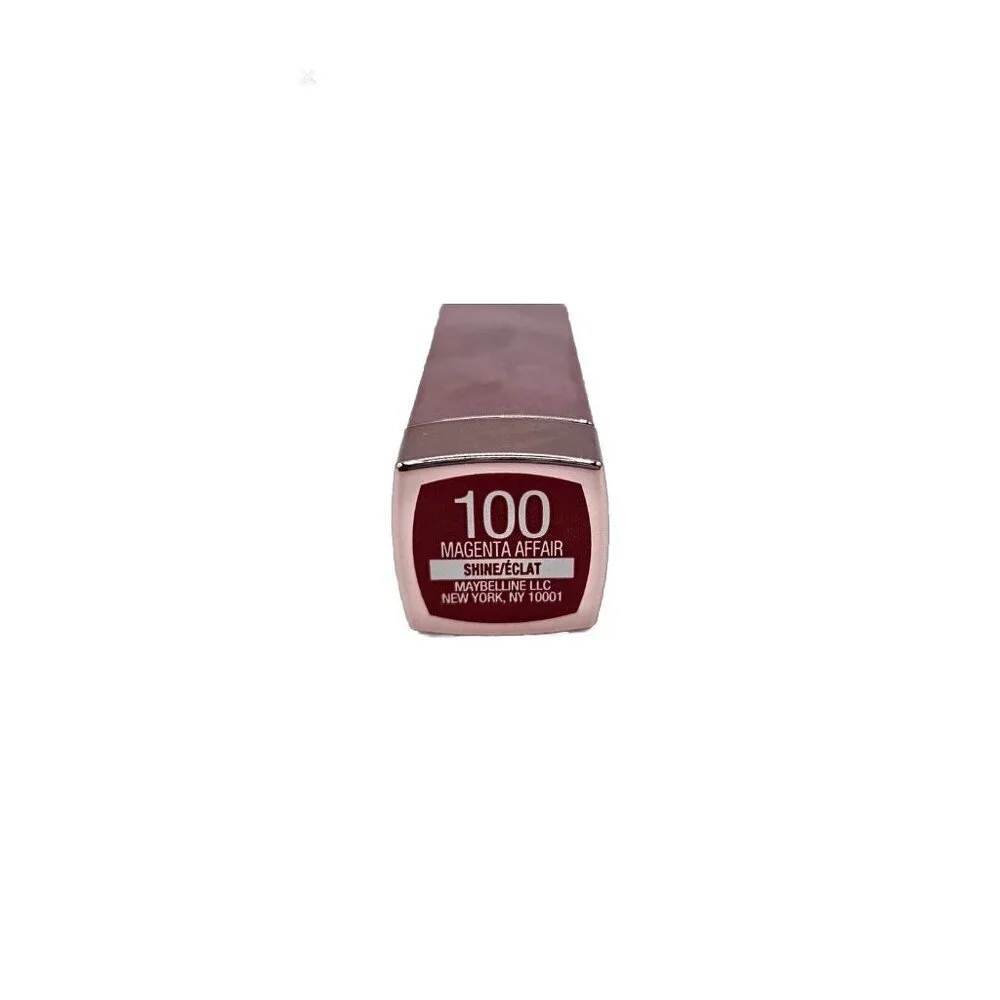 Maybelline Color Sensational Shine Lipstick - #100 Magenta‎ Affair New